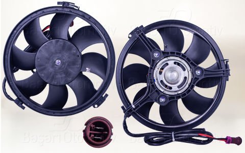 Fan Motoru Davlumbazlı (280 Mm-2 Fıs-8 Kanat) Aud 8D0959455C