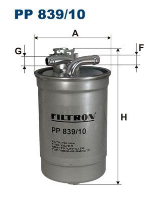 Yakıt Fıltresı A4 A6 05-11 Fıltron 8E0127401