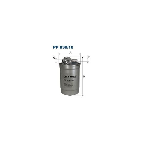 Filtron Yakıt Filtresi VW A4 - A6 2.0 TDI 2005-2011 8E0127401