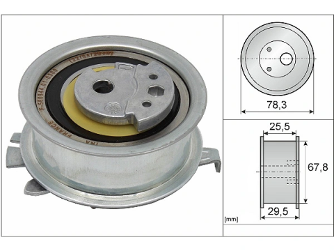 INA Triger Gergi Bilyası Golf Passat Caddy A3 Leon 1.6 2.0 TDI 03L109243F