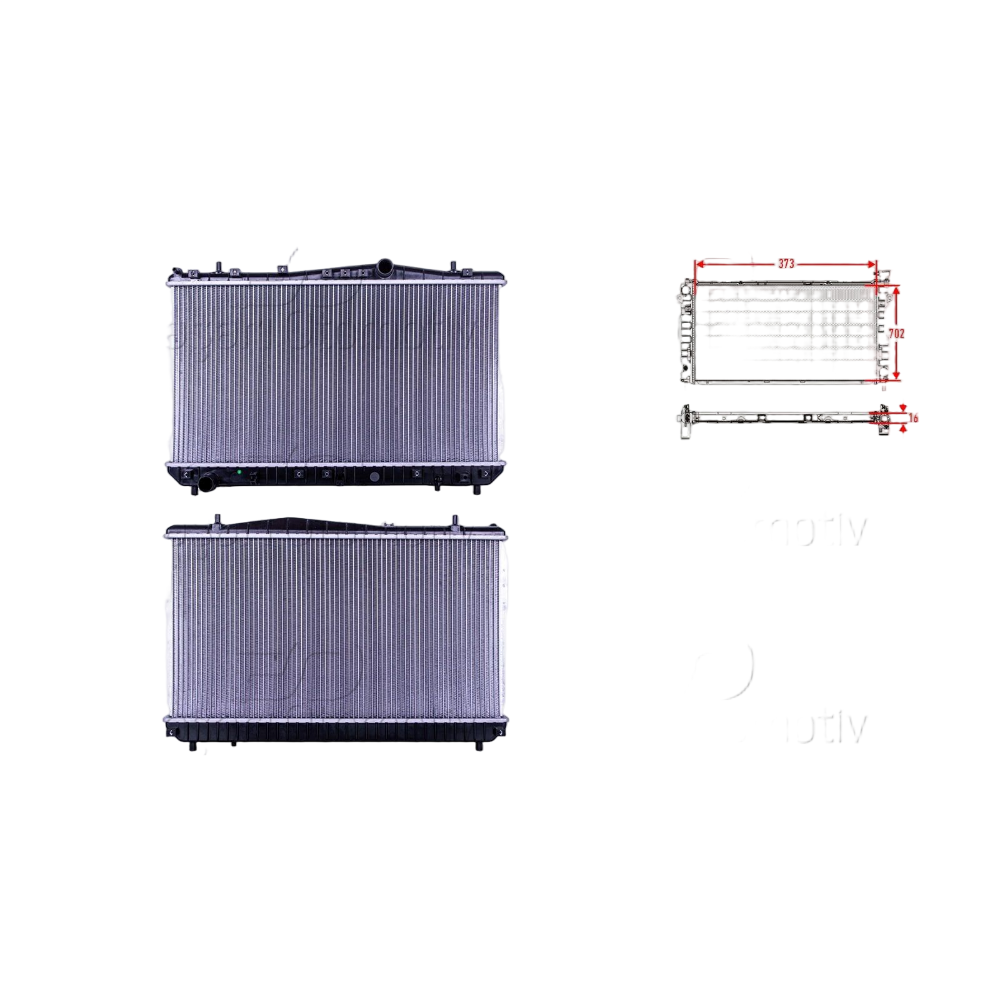 Su Radyatörü Chevrolet Rezzo 2000-2008 61664 96271477 96813422 P96271477