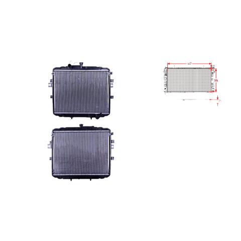 Wisco Su Radyatörü Hyundai H100 447x584x26 mm - 25310
