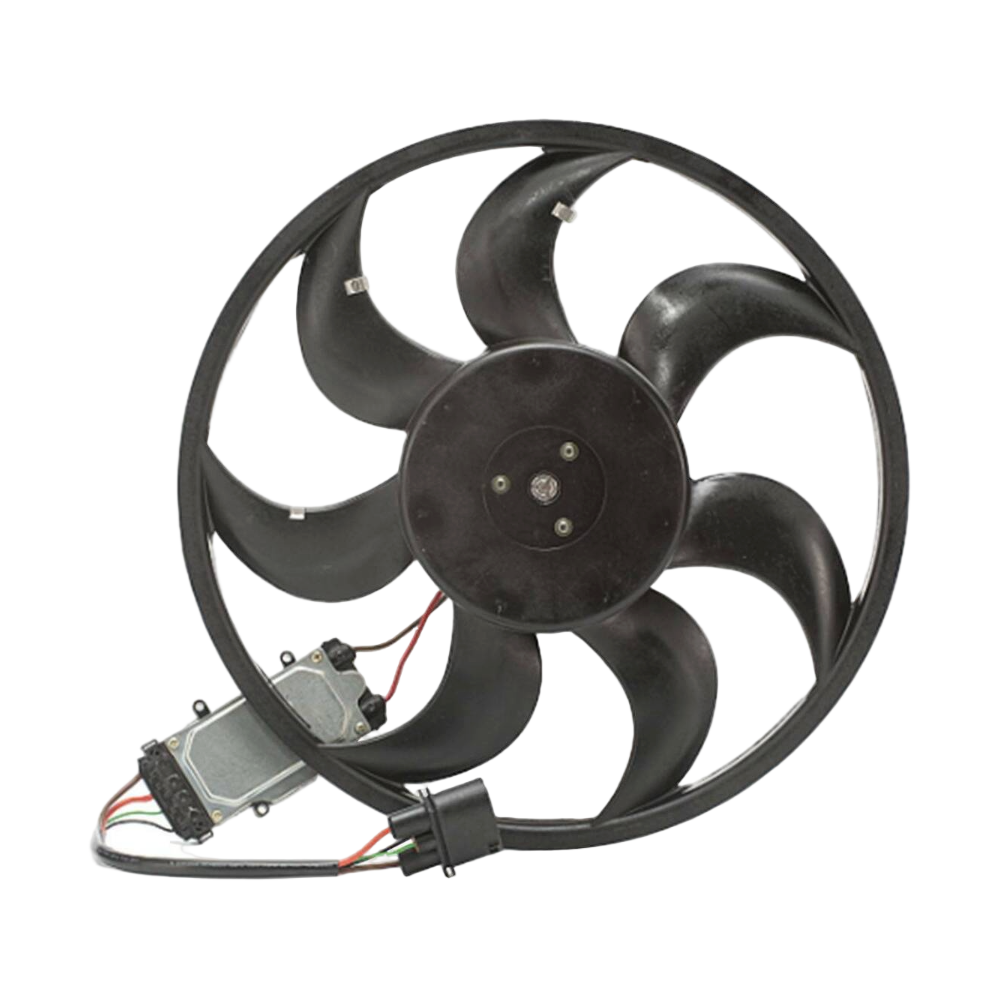 Fan Motoru Davlumbazsız Sağ 420mm 4 Fiş 7 Kanat VW Touareg - Q7 - Cayenne 3.0 TDI 2003- 7L0959455D