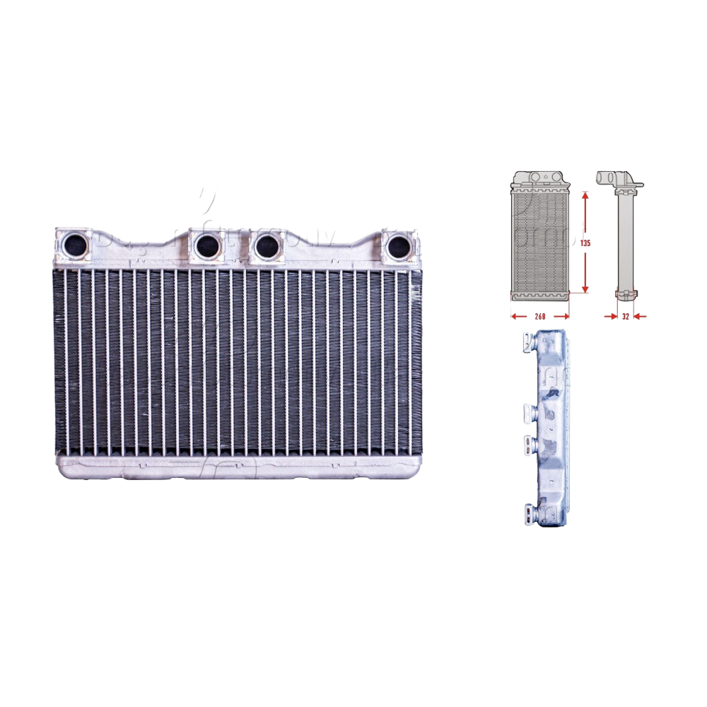 Kalorifer Radyatörü BMW E38 725 TDS - 728i - 730d - 740d - 750i 1994-2001 64118373175