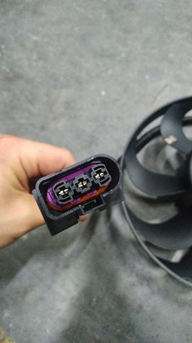 Fan Motoru Davlumbazsız (290 Mm-3 Fıs-9 Kanat) Vw 1J0959455M