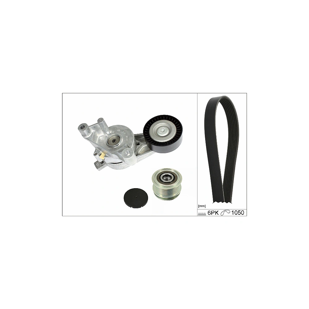 Ina V Kayış Seti VW Golf 5 - Caddy - Passat - T5 - Audi A3 - A4 1.9 TDI/SDI - 2.0 TDI 03G903315C