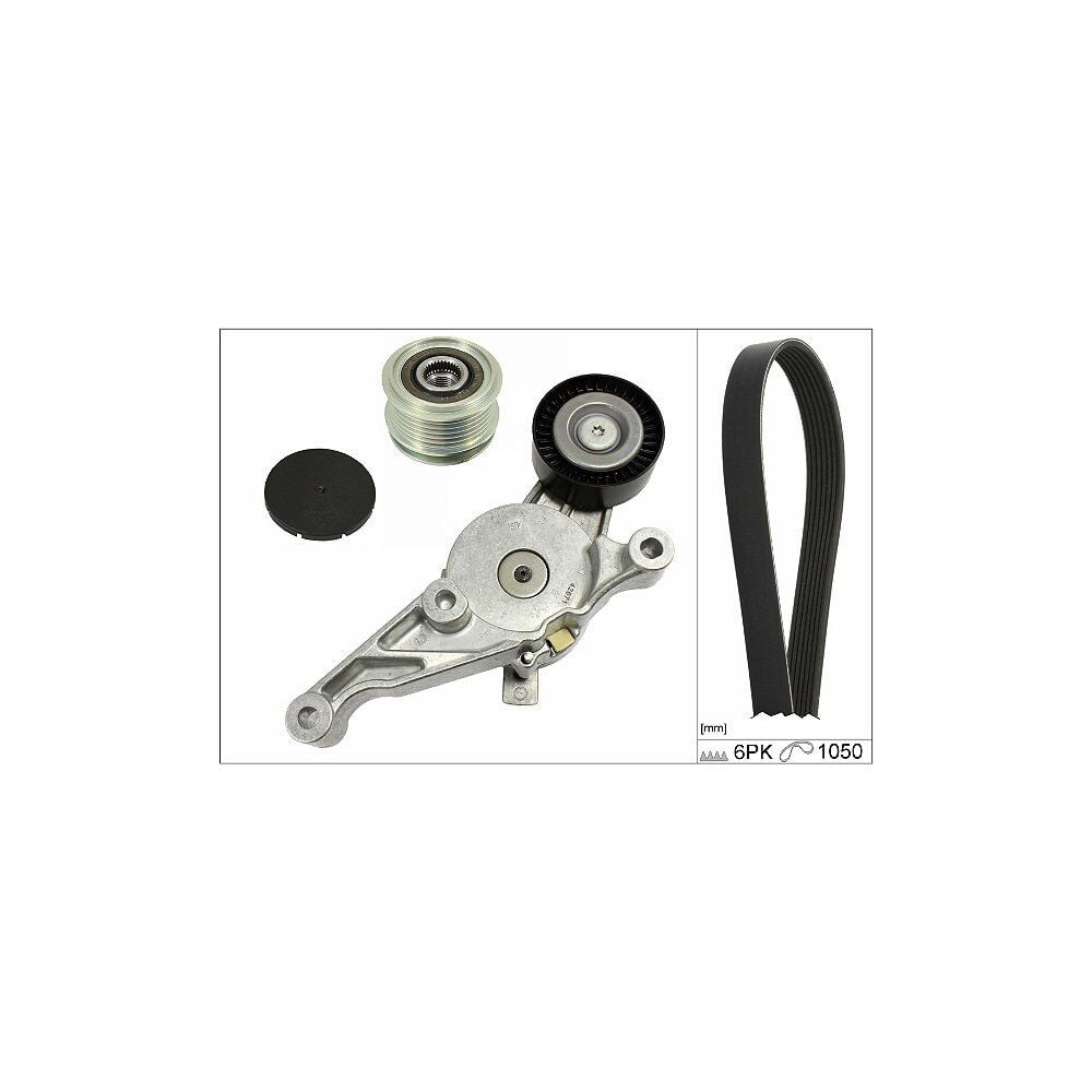 Ina V Kayış Seti VW Golf 5 - Caddy - Passat - T5 - Audi A3 - A4 1.9 TDI AXB-BJB-BKC-BLS-BXE 03G903315A