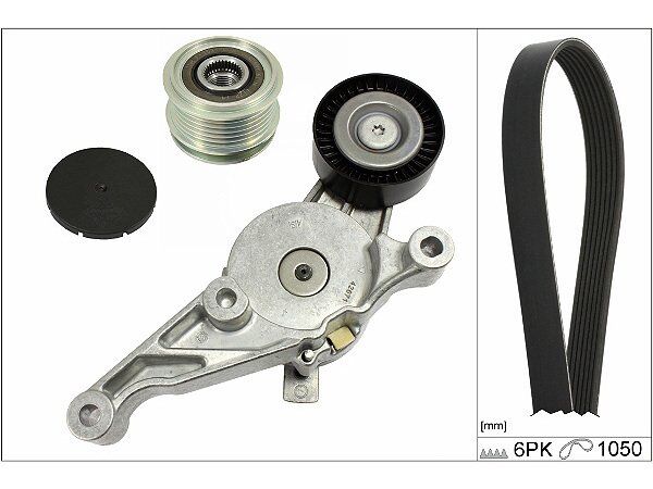 Ina V Kayış Seti VW Golf 5 - Caddy - Passat - T5 - Audi A3 - A4 1.9 TDI AXB-BJB-BKC-BLS-BXE 03G903315A