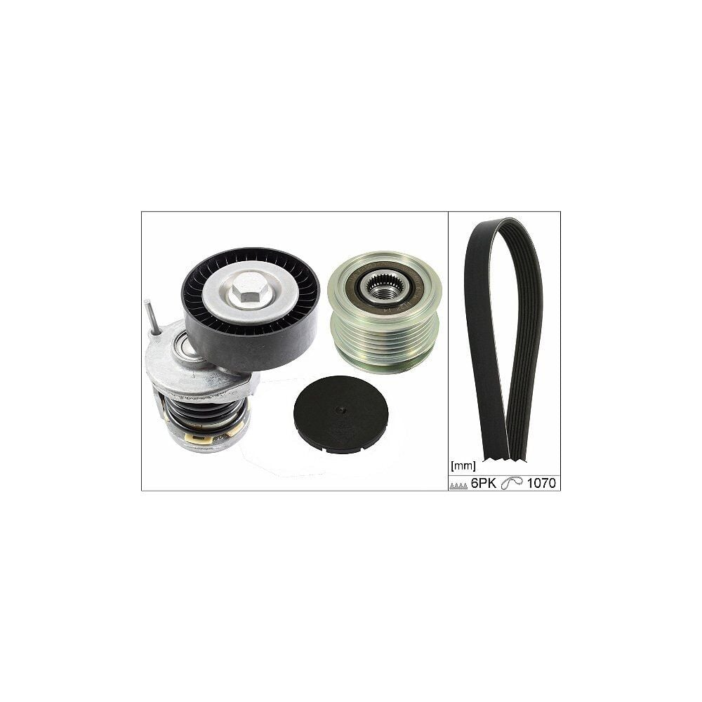 Ina V Kayış Seti VW T5.5 - Crafter - Polo - Passat - Golf 6 1.2/1.6/2.0 TDI 2010- 038903315AH