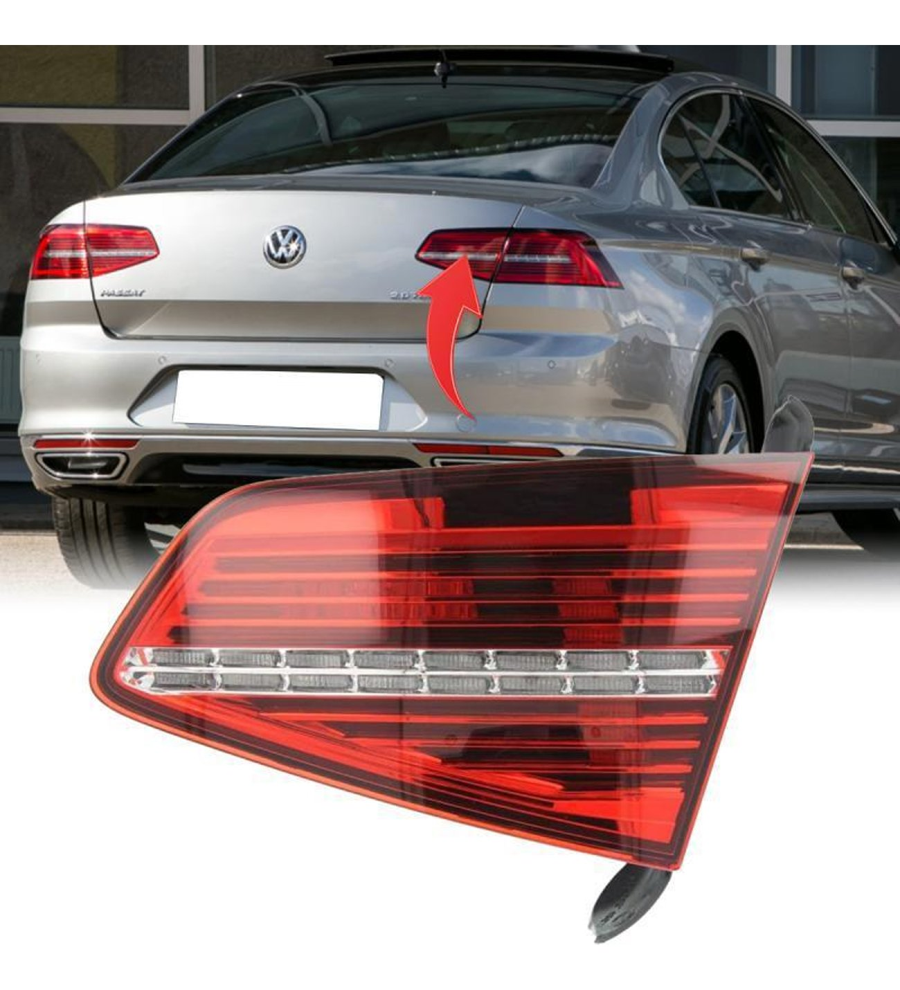 Sağ İç Stop Lambası - VW Passat B8 Variant 2015> 3G5945308