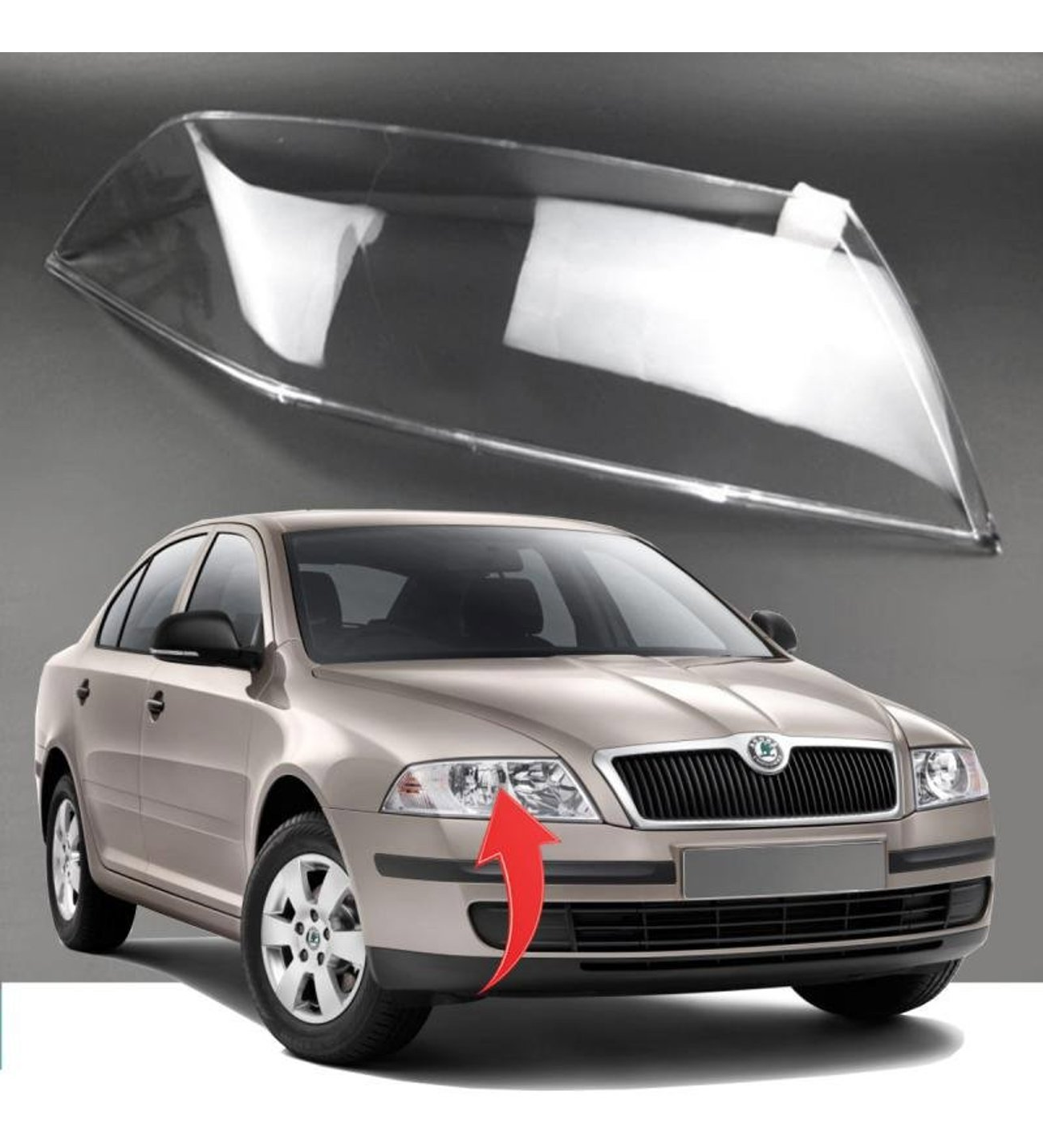 Far Camı Sağ Skoda Octavia 2 2004-2008 -  1Z1941018P 1Z1941018C