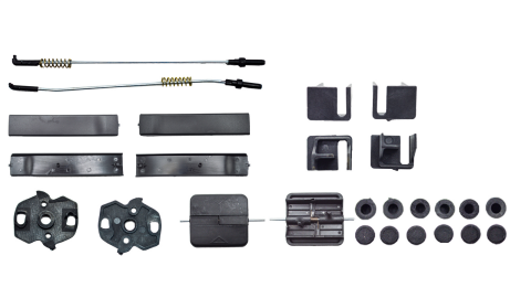 Cam Acma Mandalı Surgulu Set 14 Parca Vw T5 03-15 7H0847788A