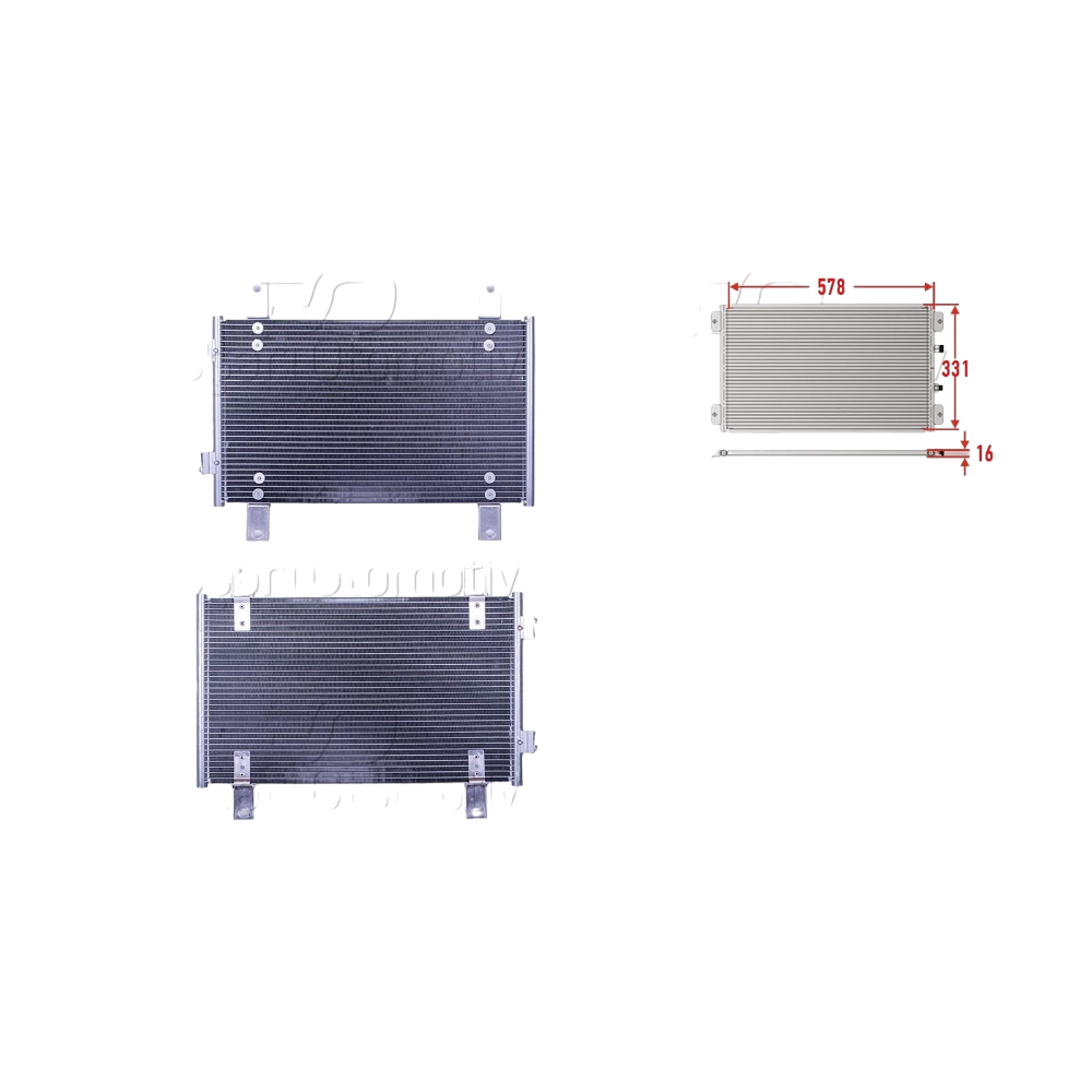 Klima Radyatörü Peugeot Boxer - Jumper - Fiat Ducato 2.0 2.2 2.8 2002- 1340166080