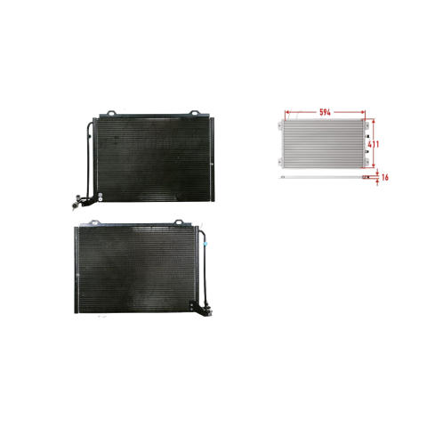 Klima Radyatörü Mercedes-Benz W202 1993- 2028300970