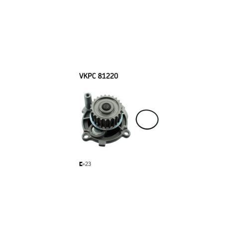 Skf Devirdaim VW Golf 4 - Golf 5 - Bora - Jetta - Passat - Audi A3 1.6-2.0 FSI AKL-BSE-BLY-BLR-BVY 1997-2008 06B121011M