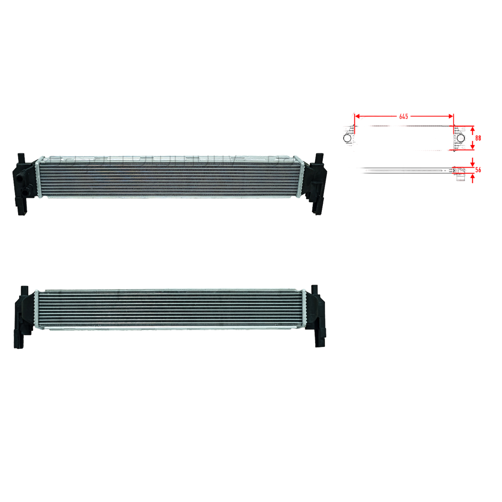 Wisco Turbo Radyatörü (Intercooler) 6R0145805H
