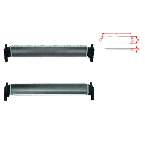 Wisco Turbo Radyatörü (Intercooler) 6R0145805H