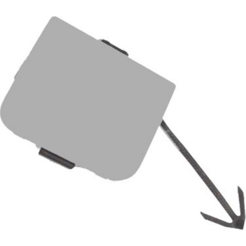 Arka Tampon Çeki Demir Kapağı Skoda Superb 3 2015 Sonrası 3V5807441