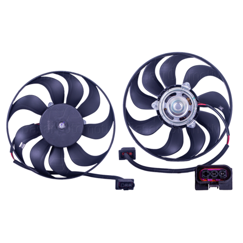 Fan Motoru Davlumbazsız VW Fox - Polo - Seat Cordoba - Ibiza 4 - Skoda Fabia 1.2 1.4 1.9 SDI 2000- 1113023-00