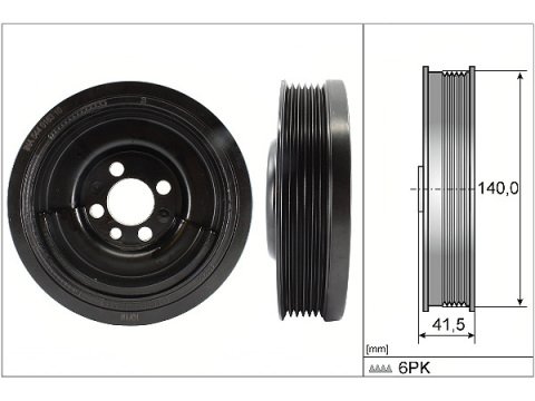 Krank Kasnagı Polo Cordoba Ibıza Fabıa 99-10 Ina 045105243D