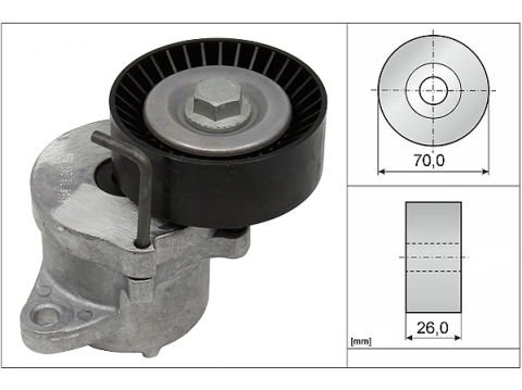 Alternator Gergı Kutugu Opel Astra J Insıgnıa Zafıra [534043910]
