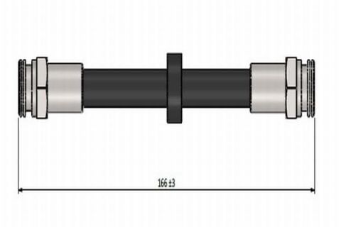 Cavo Fren Hortumu Arka VW Polo - Cordoba - Fabia 1994-2001 6N0611775A