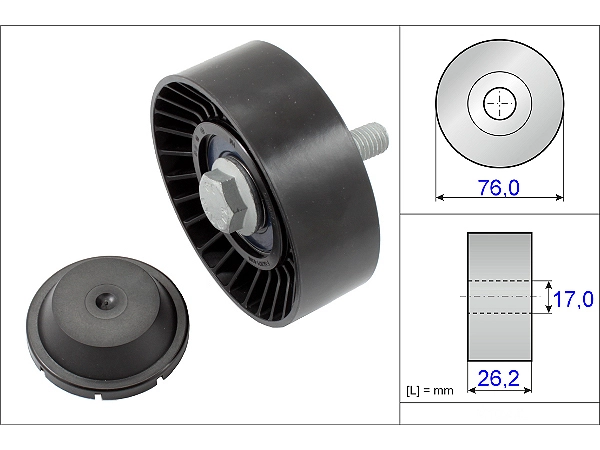 V Kayıs Gergı Rulmanı Polo Cordoba Fabıa Golf6 10- 03F145276
