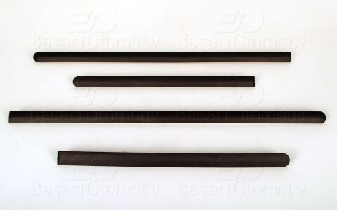 Kapı Çıta Takımı Siyah 4 Parça Opel Corsa C 2000- 5171010-5171011-5171547-5171548