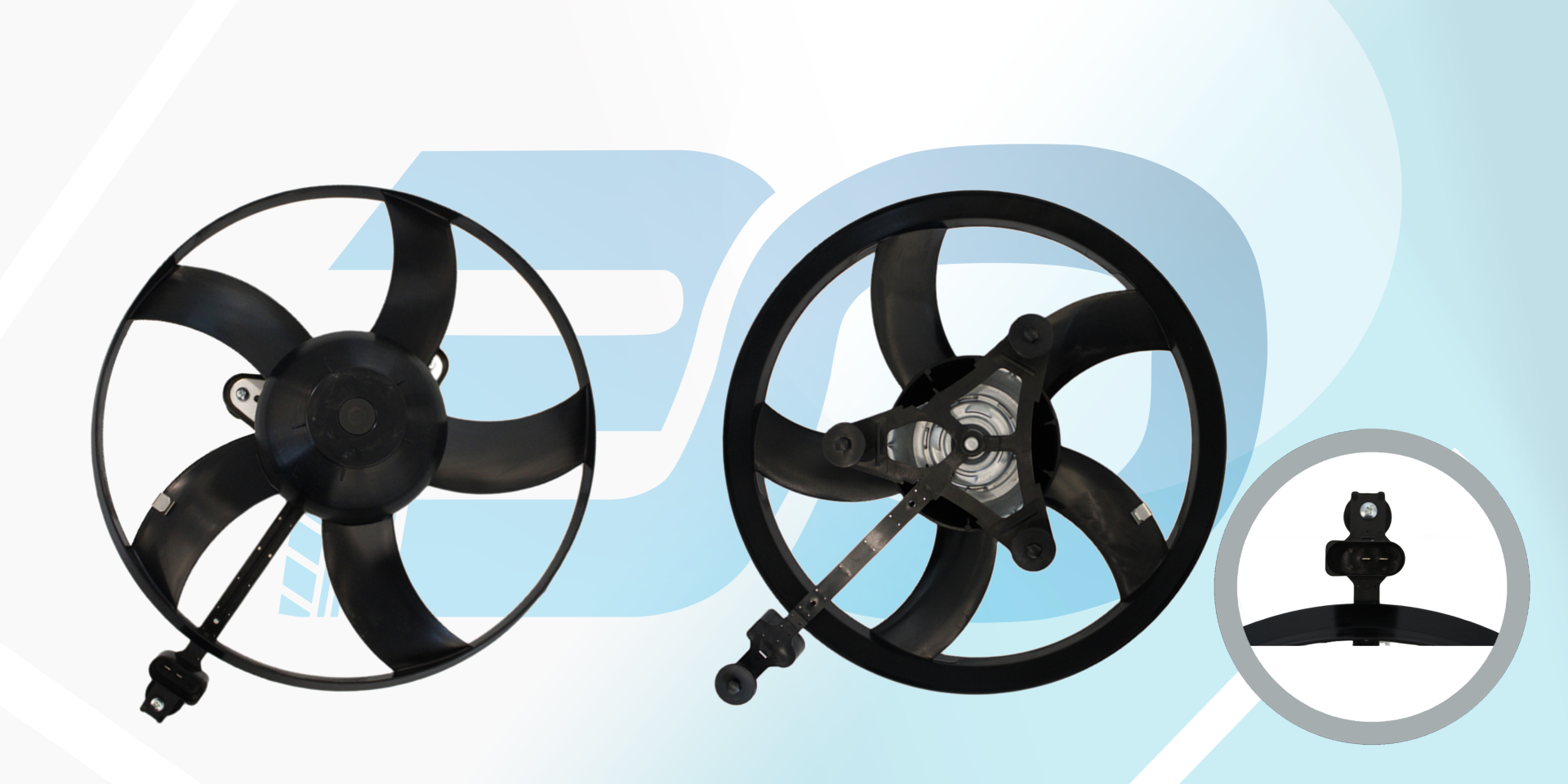 Fan Motoru Davlumbazsız (302 Mm-2 Fıs-5 Kanat) V 6Q0959455AF