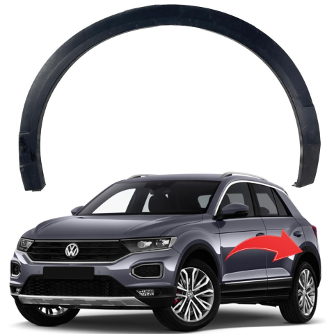 T-Roc 17- Arka Sol Çamurluk Dodik 2GD854820