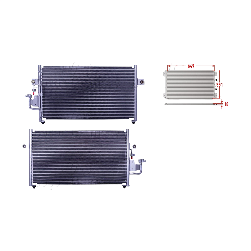 Klima Radyatörü Hyundai Elantra 2 1.5 - 1.6 - 1.9 D - 2.0 Coupe 1.6 - 2.0 1995-2002 97606-29100