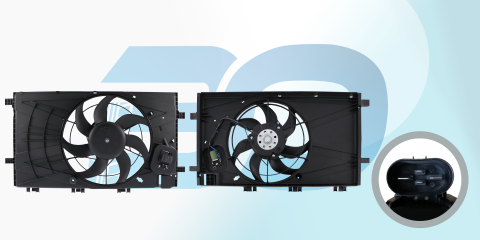 Fan Motoru Davlumbazlı (370 Mm-4 Fıs-7 Kanat) Opel I 1341062