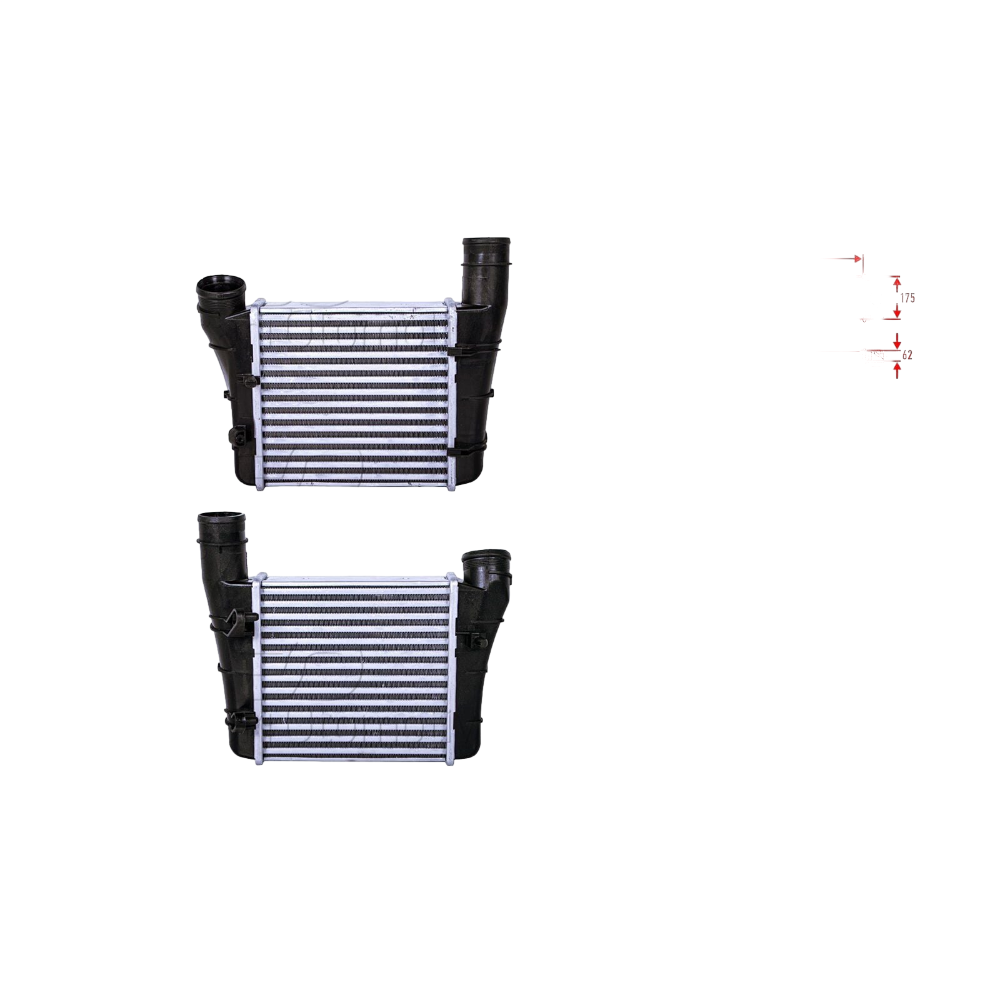 Turbo Radyatörü (Intercooler) Audi A4 1.9 TDI - 2.0 TDI 2001- 8E0145805F