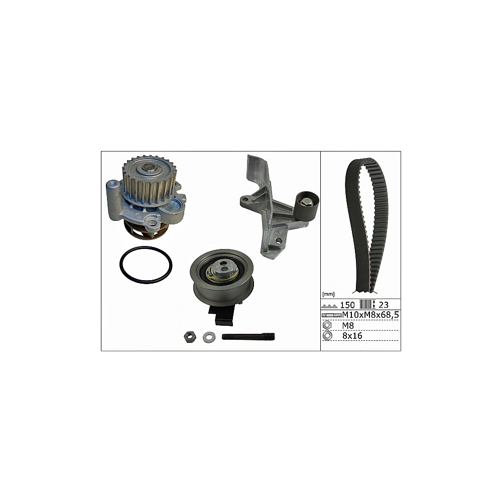 Ina Triger Seti ve Devirdaim VW Passat - Audi A4 - A6 1.8 T - 2.0 AWT - ALT 06B198119C