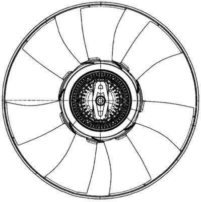 FAN TERMIGI - PERVANELI (8MV 376 907-081)