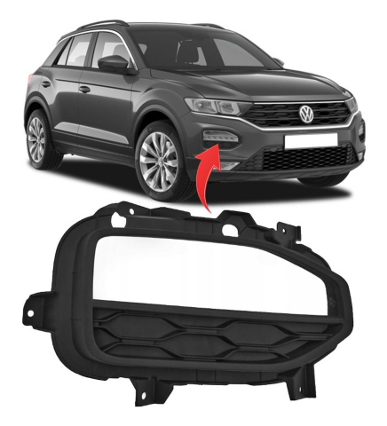 T-Roc 18-21 Gündüz Led Izgarası Sağ 2GA853212D