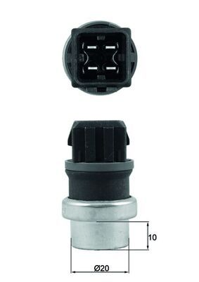 Behr Hararet Müşürü Polo Classic - Caddy - Golf 3 6U0919501B