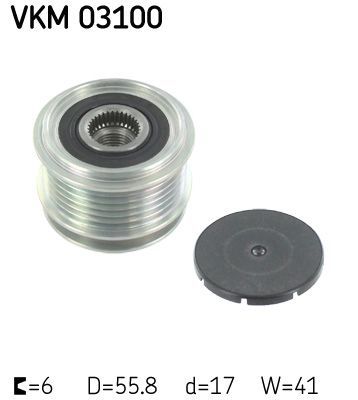 Alternatör Kasnagı T5 Caddy Polo Golf Crafter A3  022903119C