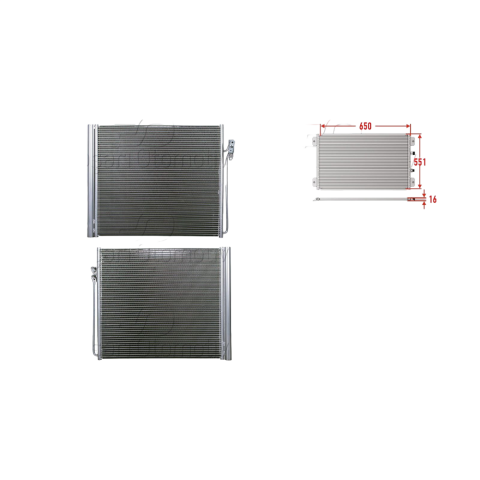 Klima Radyatörü Range Rover 4.2 - 4.4 2005- 940343