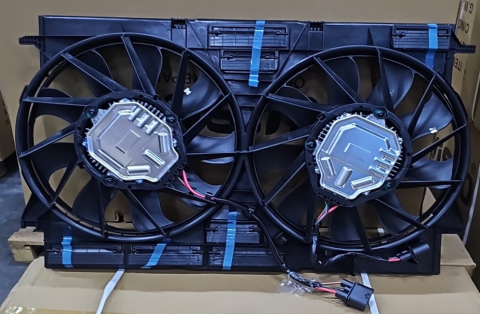 Fan Motoru Davlı (390Mm+390Mm-3Fıs-600W+600W-9Kan 8W0121207C