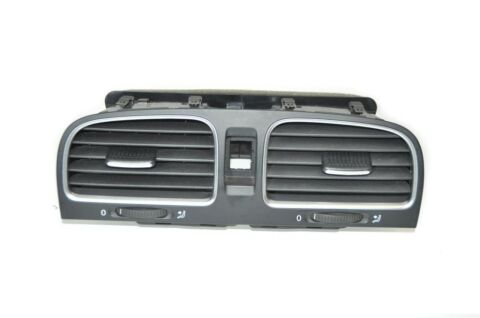 GÖĞÜS KALORİFER IZGARASI ORTA SATEN SİYAHI KROM GOLF6