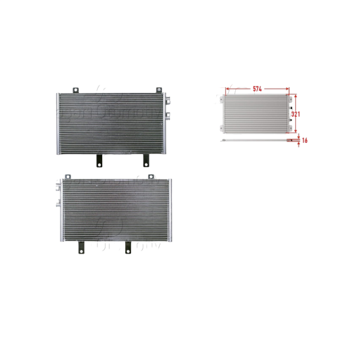 Klima Radyatörü Alfa Romeo 145 - 146 - 155 1992- 46433568