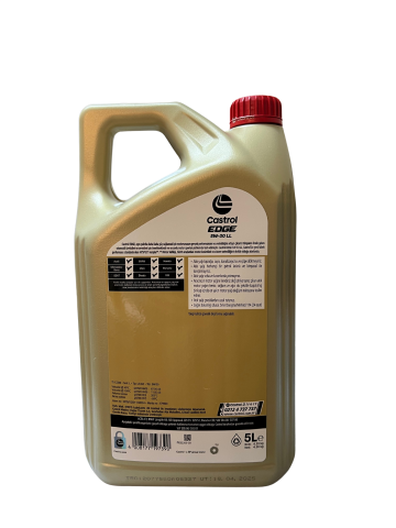 CASTROL Edge 5W-30 LL Tam Sentetik Motor Yağı 5 Litre - 5W30LL