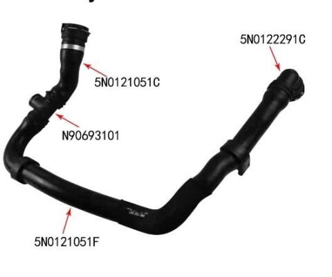 Borsehung Radyatör Alt Hortumu Tiguan 2.0 2007- 5N0121051M