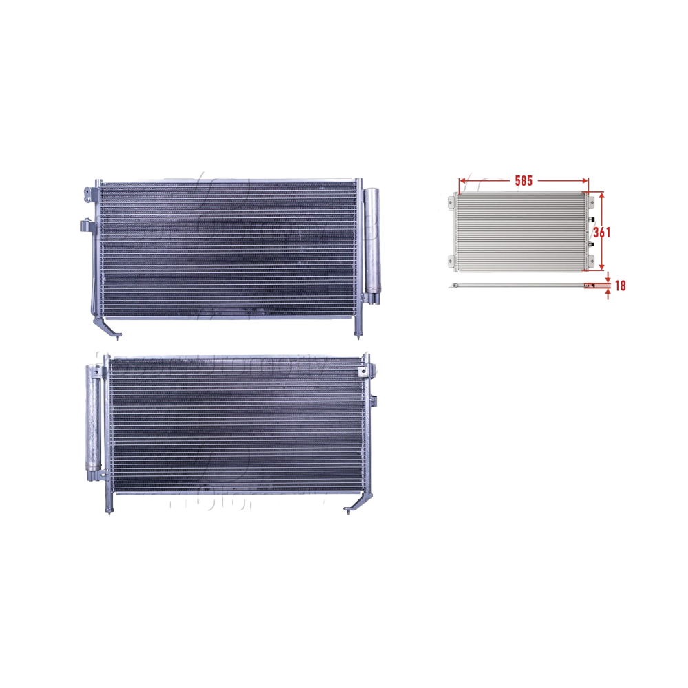 Klima Radyatörü Subaru Forester 2.0 - 2.5 2002- 73210SA000