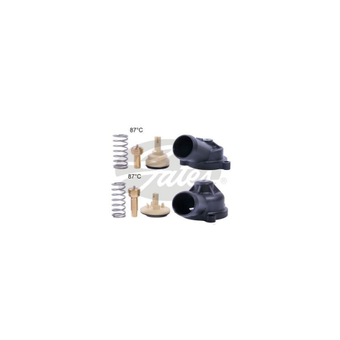 Gates Termostat 87°C Çiftli Takım VW Golf 5 - Jetta - Passat - Audi A3 1.6 FSI 2004-2010 03C121121C
