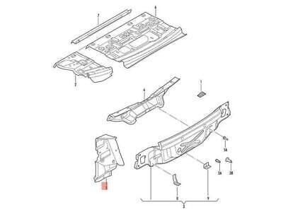 Ioe-vw Stop Lamba Yuvası Sol Volkswagen Jetta 2005-2010 1K5813319A