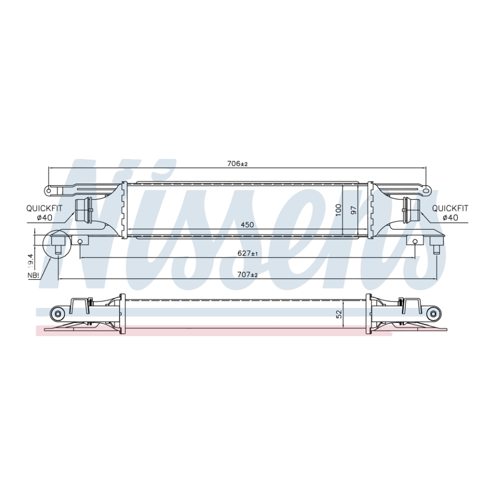 Wisco Turbo Radyatörü Intercooler Opel Corsa D 6302080