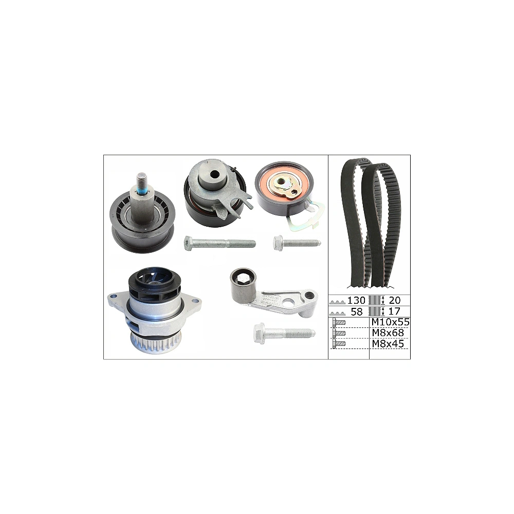 Ina Triger Seti ve Devirdaim VW Polo - Cordoba - Fabia - Golf 4 - Bora 1.4 16V - 1.6 16V 1999- 036198119C