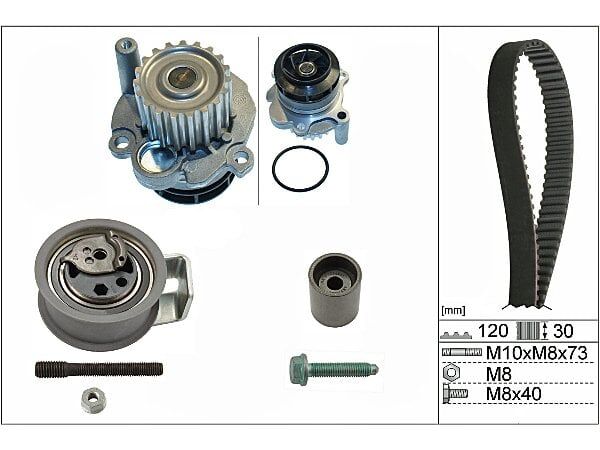 Ina Triger Seti ve Devirdaim VW Passat - Polo 1.4 TDI - 1.9 TDI 1999-2001 038198119